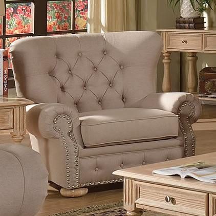 Acme Furniture Shantoria Stationary Fabric Chair 51307 IMAGE 1