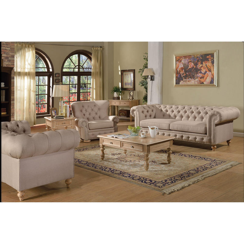 Acme Furniture Shantoria Stationary Fabric Chair 51307 IMAGE 2