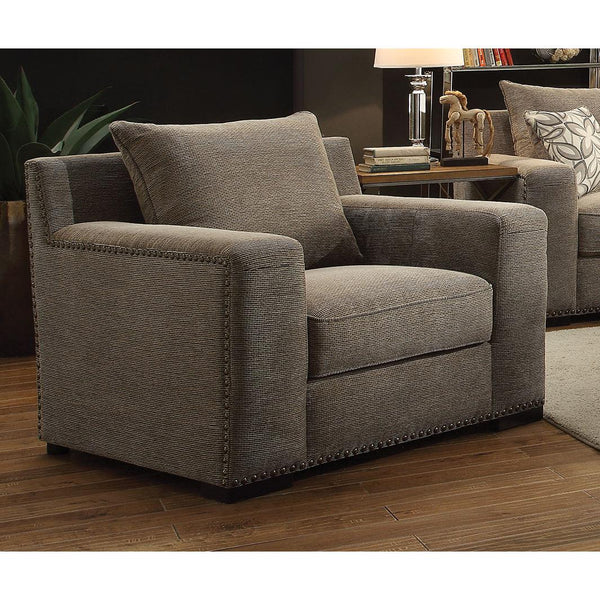 Acme Furniture Ushury Stationary Fabric Chair 52192 IMAGE 1