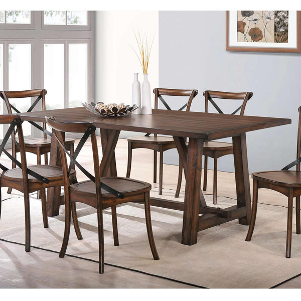 Acme Furniture Kaelyn Dining Table with Trestle Base 73030 IMAGE 1