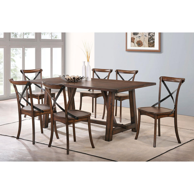 Acme Furniture Kaelyn Dining Table with Trestle Base 73030 IMAGE 2