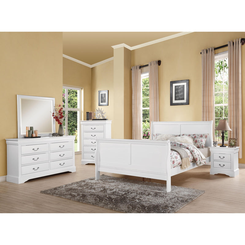 Acme Furniture Louis Philippe III 6-Drawer Dresser 24505 IMAGE 3
