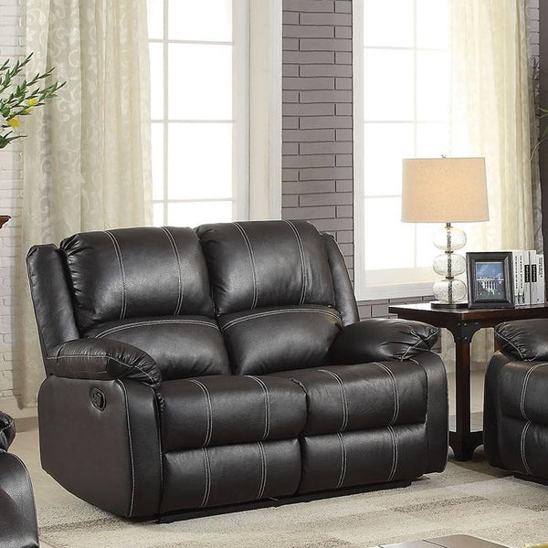 Acme Furniture Zuriel Reclining Leather Look Loveseat 52286 IMAGE 1