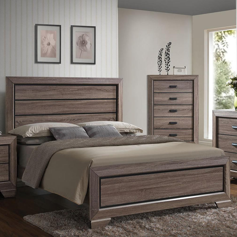 Acme Furniture Lyndon Queen Panel Bed 26020Q IMAGE 1