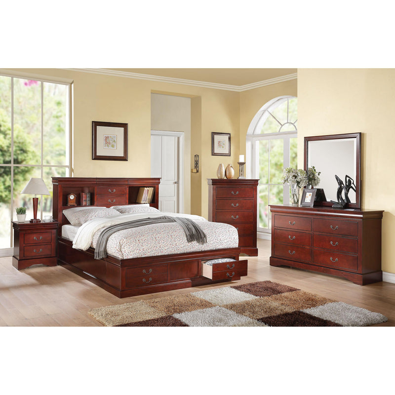 Acme Furniture Louis Philippe III Queen Bed 24380Q IMAGE 3