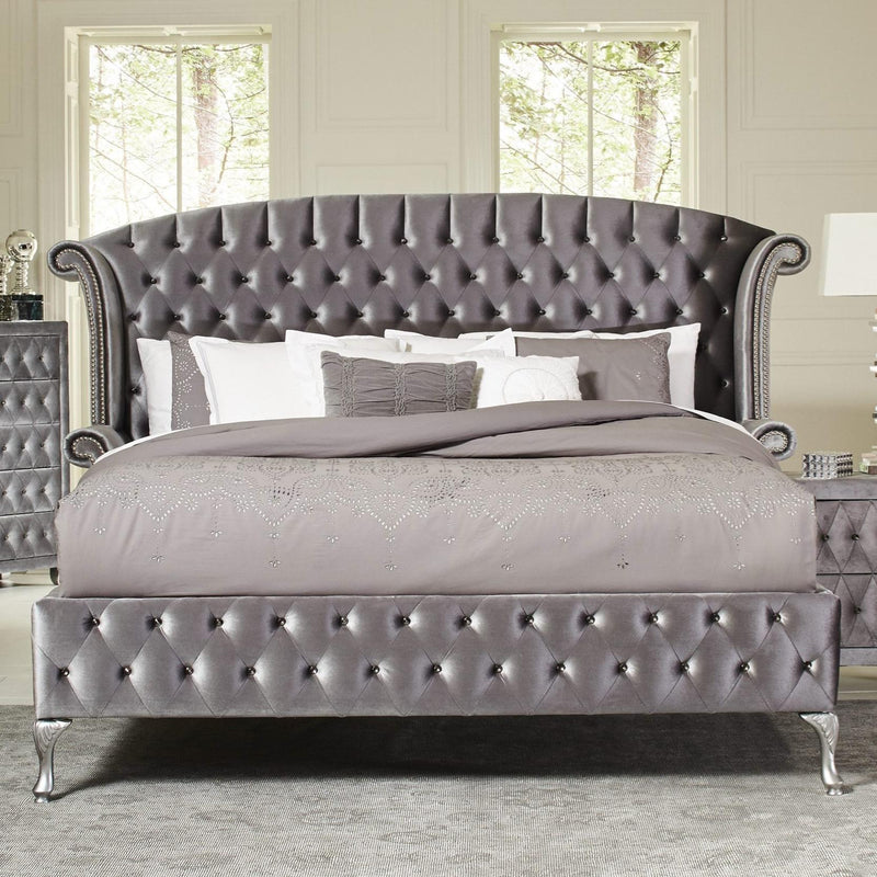 Coaster Furniture Deanna Queen Upholstered Bed 205101Q IMAGE 2
