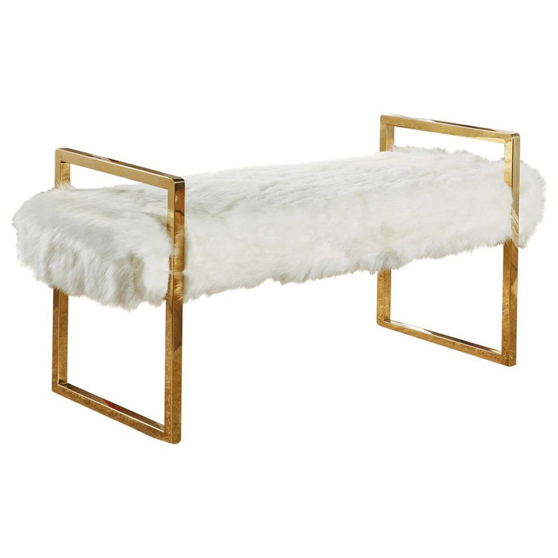 Meridian Home Decor Benches 110Fur IMAGE 1