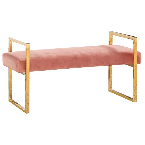 Meridian Home Decor Benches 111Pink IMAGE 1
