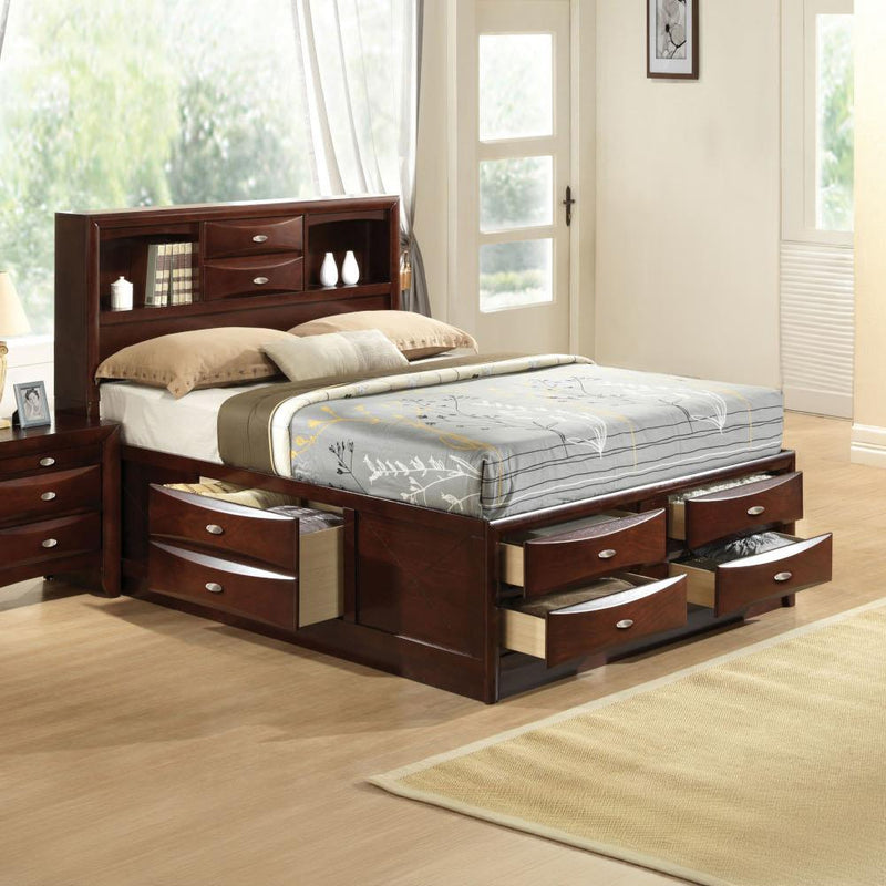 Acme Furniture Ireland King Platform Bed with Storage 21596EK IMAGE 1