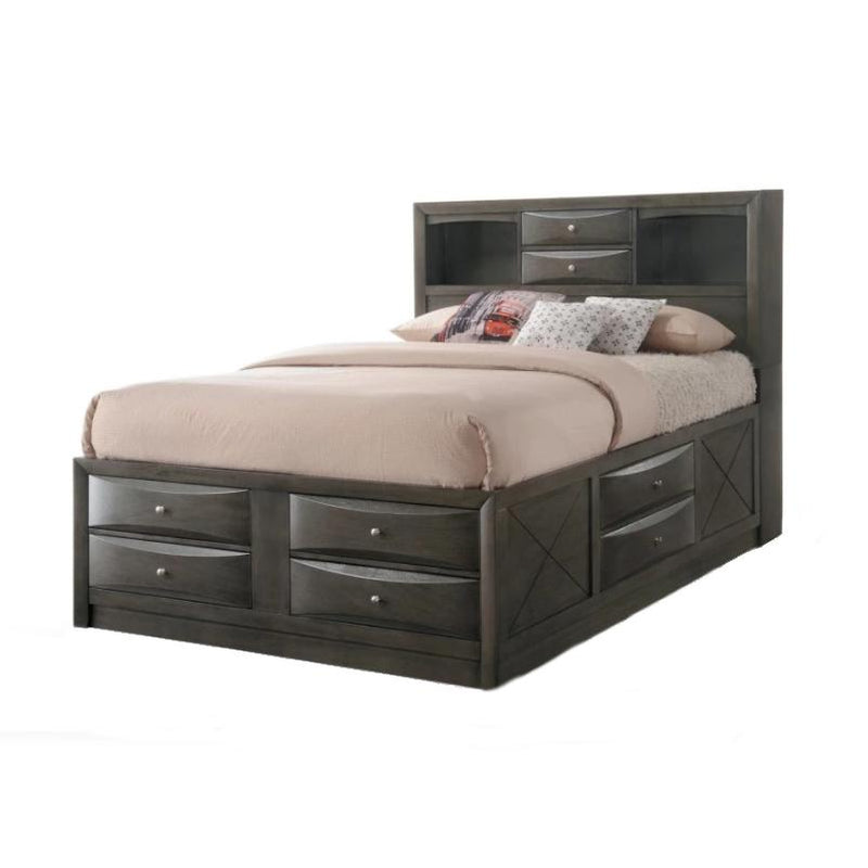Acme Furniture Ireland Queen Platform Bed with Storage 22700Q IMAGE 1