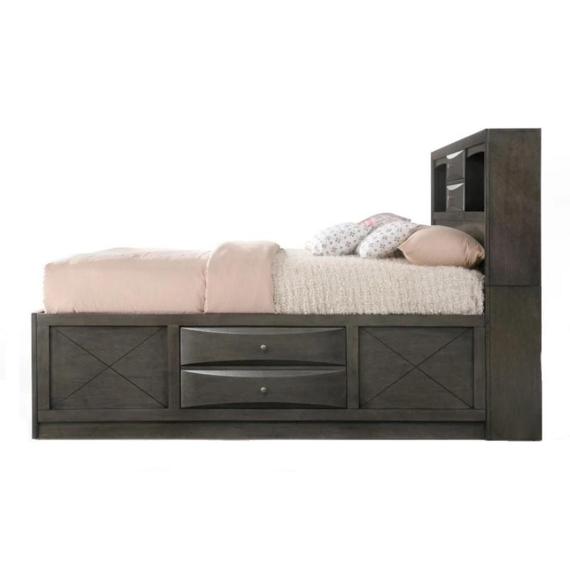 Acme Furniture Ireland Queen Platform Bed with Storage 22700Q IMAGE 3