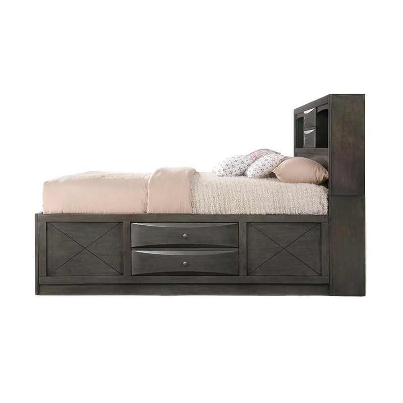 Acme Furniture Ireland Queen Platform Bed with Storage 22700Q IMAGE 4