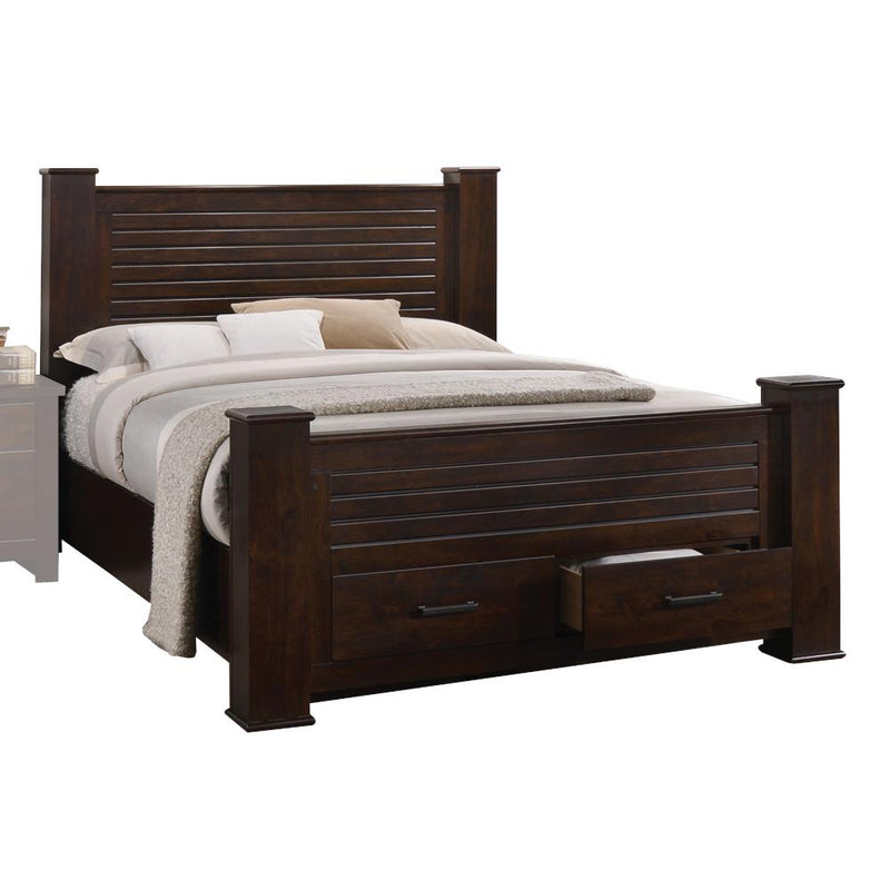Acme Furniture Panang Queen Poster Bed with Storage 23370Q IMAGE 2