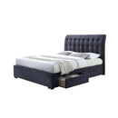 Acme Furniture Drorit King Upholstered Bed with Storage 25677EK IMAGE 1