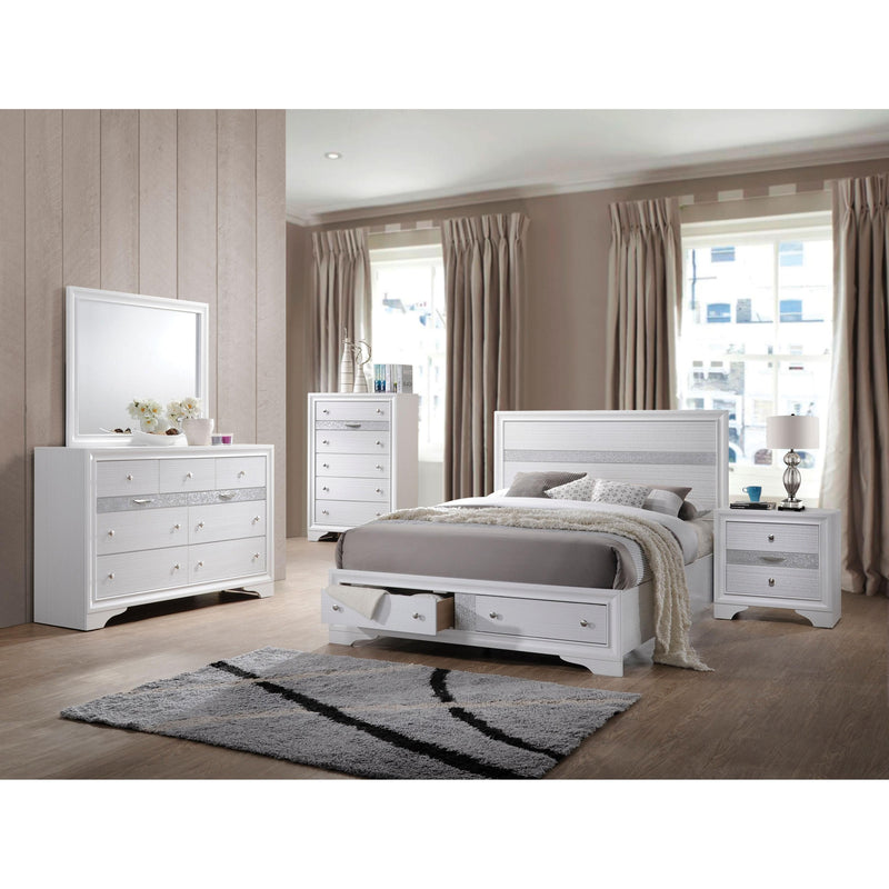 Acme Furniture Naima King Bed with Storage 25767EK IMAGE 2