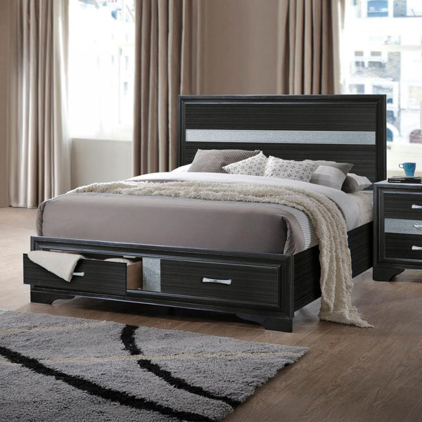 Acme Furniture Naima Queen Bed with Storage 25900Q IMAGE 1