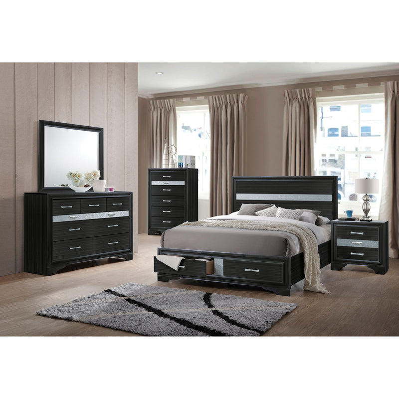 Acme Furniture Naima Queen Bed with Storage 25900Q IMAGE 2