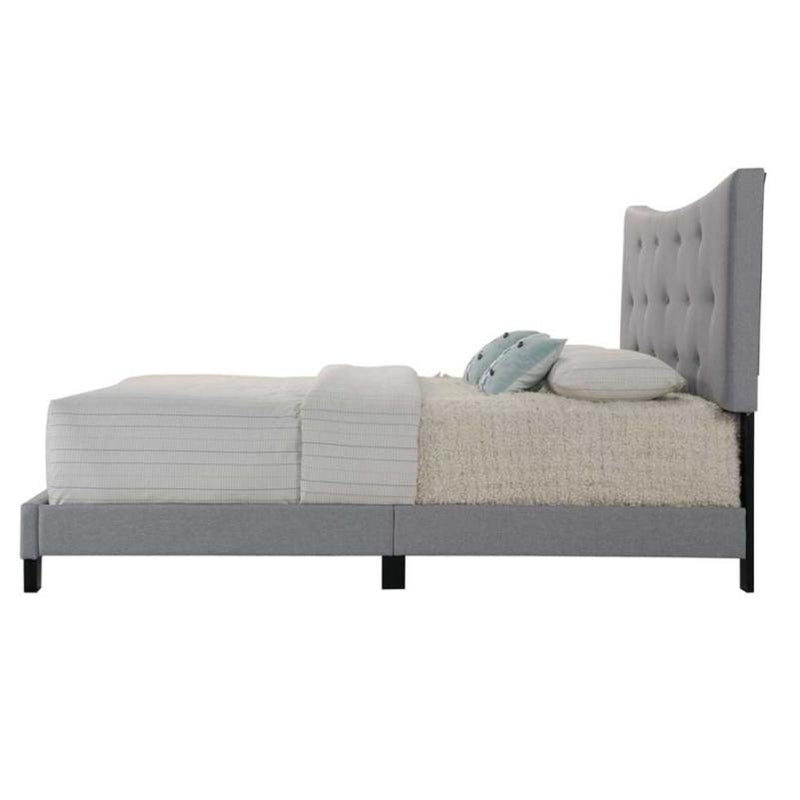 Acme Furniture Venacha Queen Upholstered Platform Bed 26360Q IMAGE 3