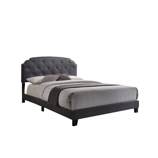 Acme Furniture Tradilla Queen Upholstered Platform Bed 26370Q IMAGE 1