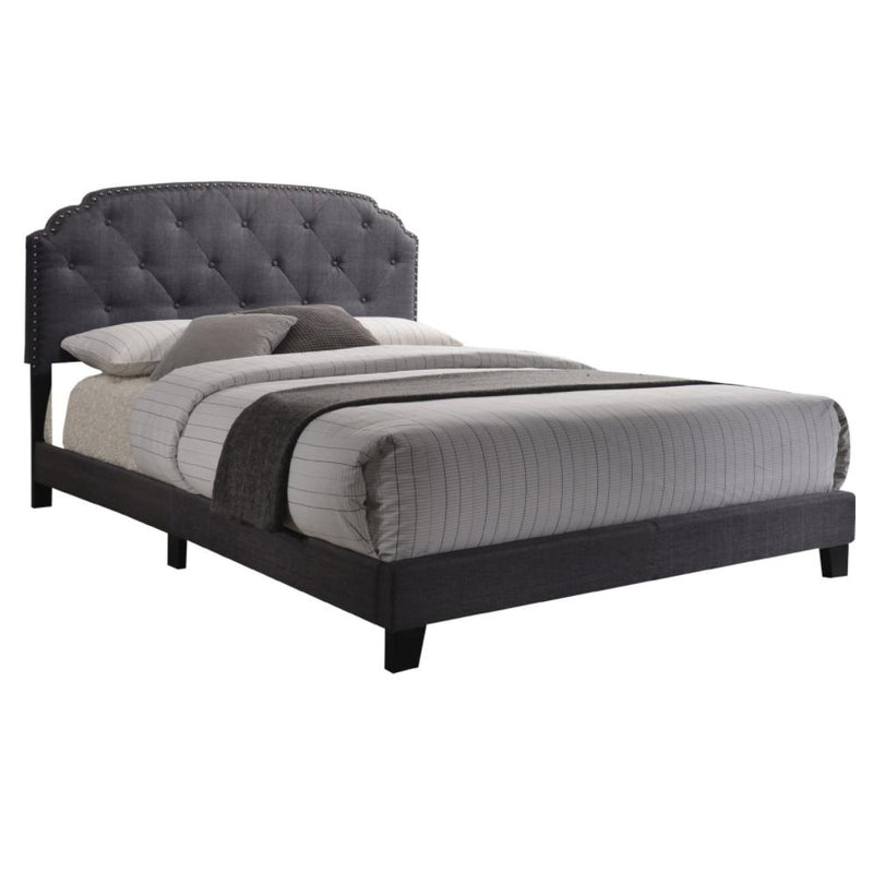 Acme Furniture Tradilla Queen Upholstered Platform Bed 26370Q IMAGE 1