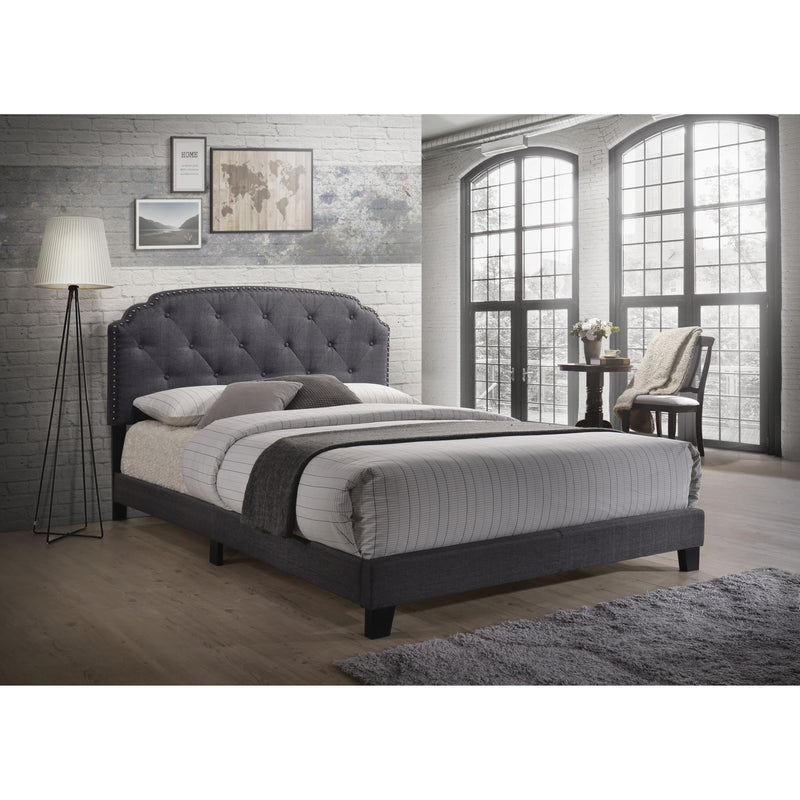 Acme Furniture Tradilla Queen Upholstered Platform Bed 26370Q IMAGE 2