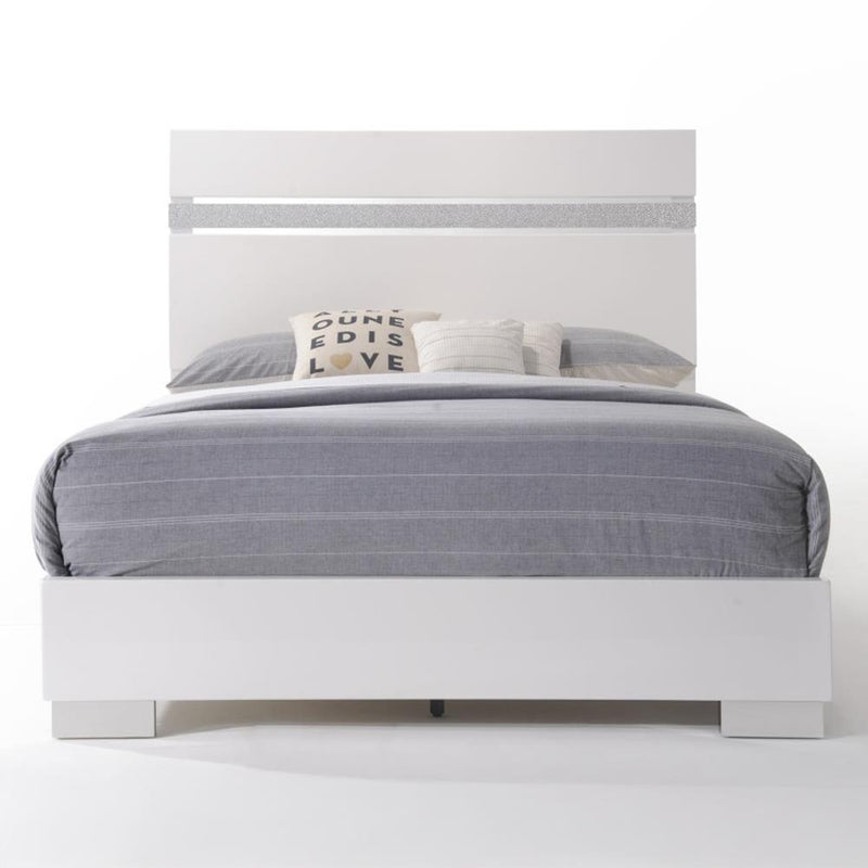 Acme Furniture Naima II Queen Panel Bed 26770Q IMAGE 2