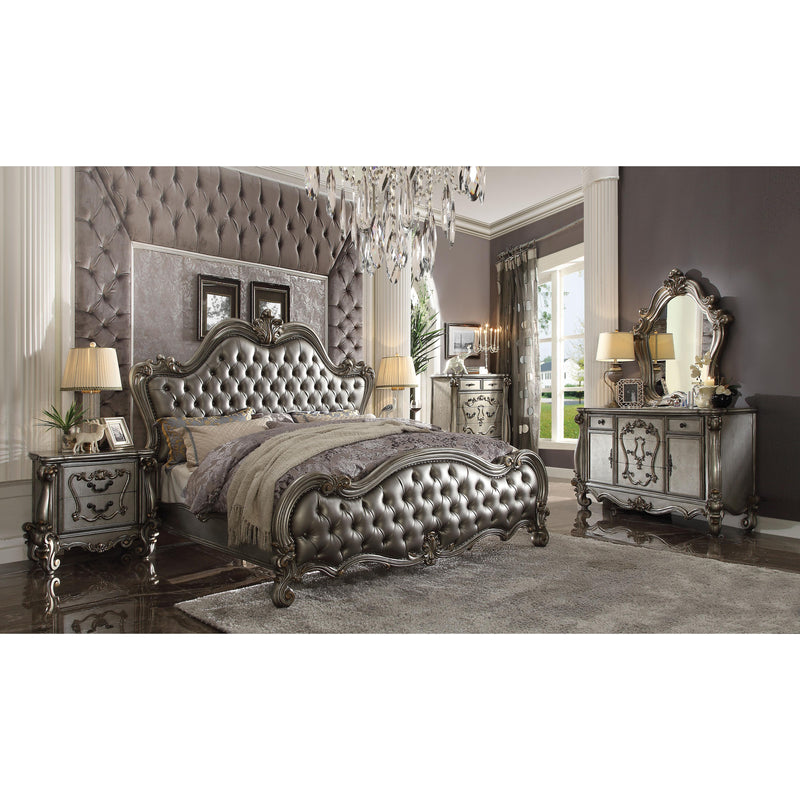 Acme Furniture Versailles Queen Upholstered Bed 26840Q IMAGE 3