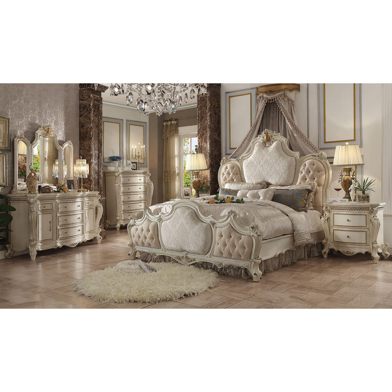 Acme Furniture Picardy King Upholstered Panel Bed 26877EK IMAGE 3