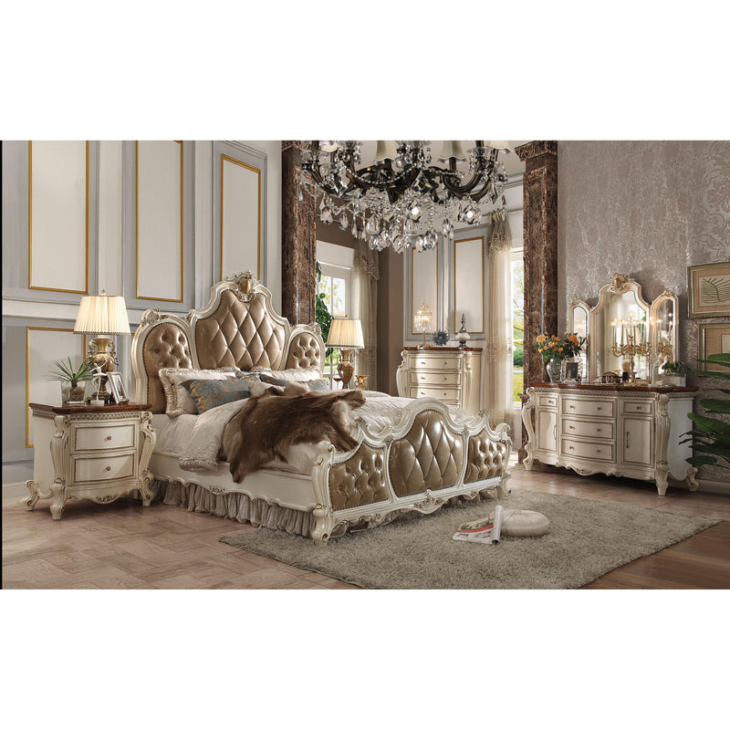 Acme Furniture Picardy King Upholstered Panel Bed 26897EK IMAGE 3
