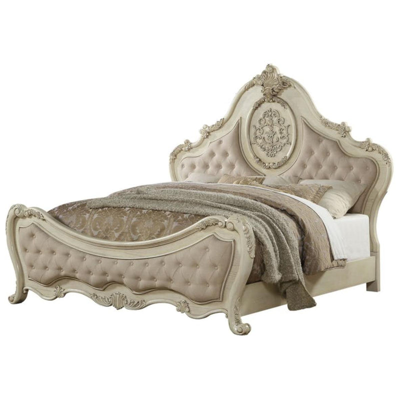 Acme Furniture Ragenardus California King Upholstered Panel Bed 27004CK IMAGE 1