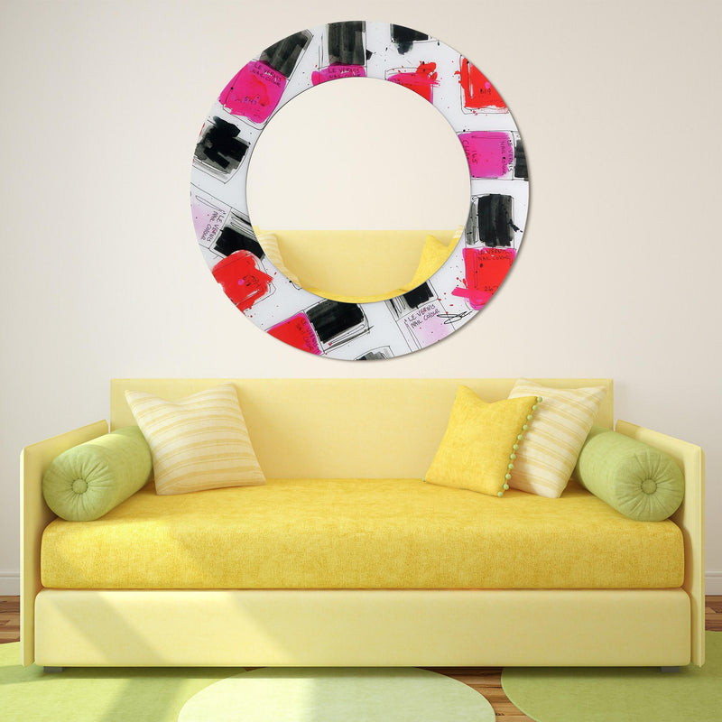 Empire Art Direct Candy Wall Mirror TAM-JP402-3636R-2424 IMAGE 3