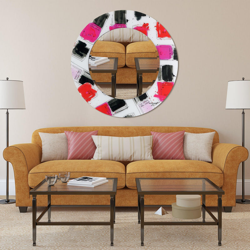 Empire Art Direct Candy Wall Mirror TAM-JP402-3636R-2424 IMAGE 4