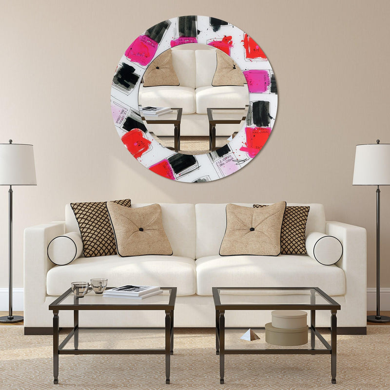 Empire Art Direct Candy Wall Mirror TAM-JP402-3636R-2424 IMAGE 5