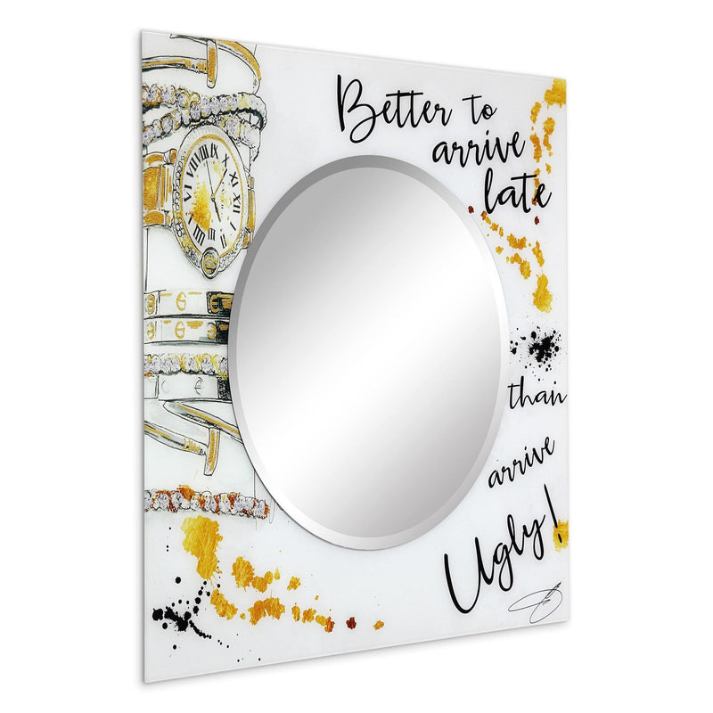 Empire Art Direct Ugly Never! Wall Mirror TAM-JP307-3636SQ-24 IMAGE 2