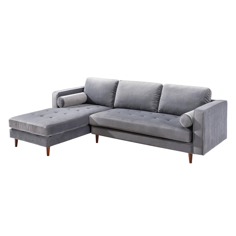 TOV Furniture Como Fabric 2 pc Sectional TOV-L4123-L4125 IMAGE 2