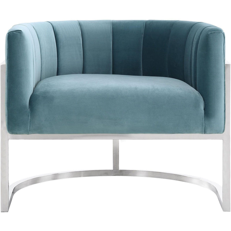 TOV Furniture Magnolia Stationary Fabric Accent Chair TOV-A147 IMAGE 2