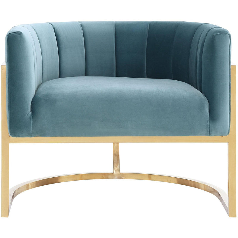 TOV Furniture Magnolia Stationary Fabric Accent Chair TOV-A144 IMAGE 2