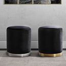 TOV Furniture Opal Fabric Ottoman TOV-OC6120 IMAGE 2