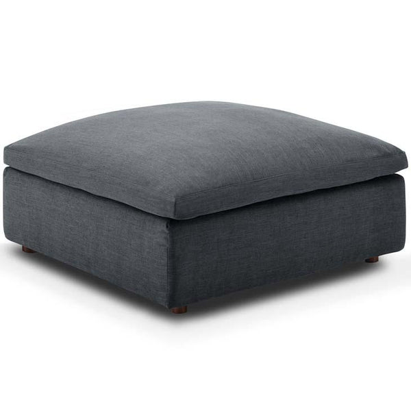 Modway Furniture Commix Fabric Ottoman EEI-3318-GRY IMAGE 1