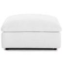 Modway Furniture Commix Fabric Ottoman EEI-3318-WHI IMAGE 2