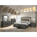 Acme Furniture Kaitlyn Queen Panel Bed with Storage 27280Q IMAGE 3