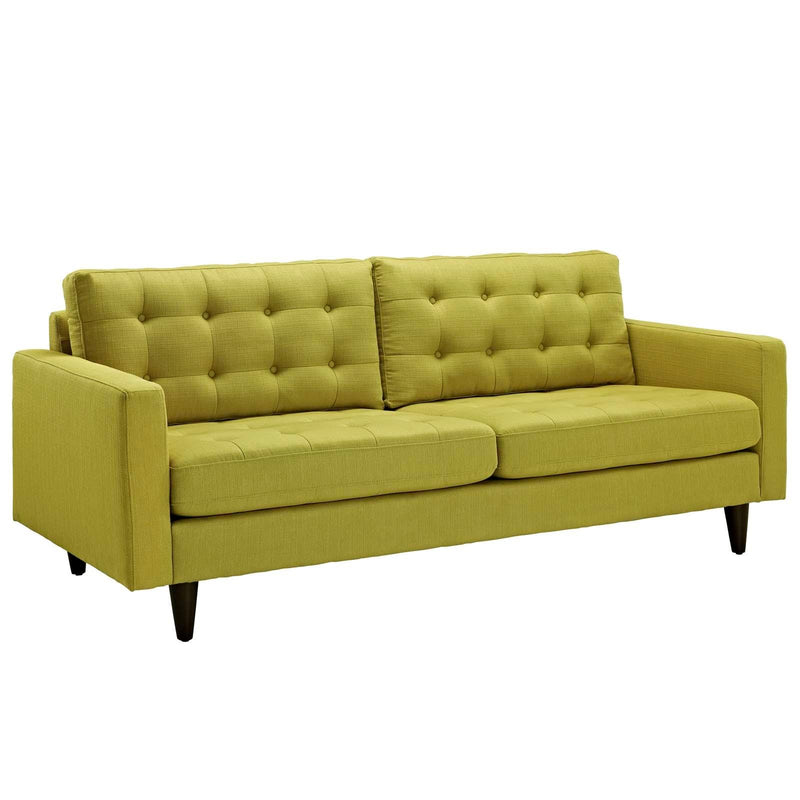 Modway Furniture Empress Stationary Fabric Sofa EEI-1011-WHE IMAGE 2