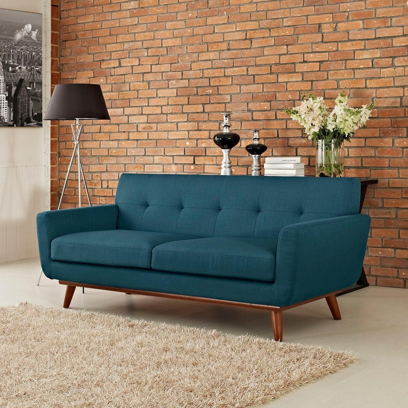 Modway Furniture Engage Stationary Fabric Loveseat EEI-1179-AZU IMAGE 4
