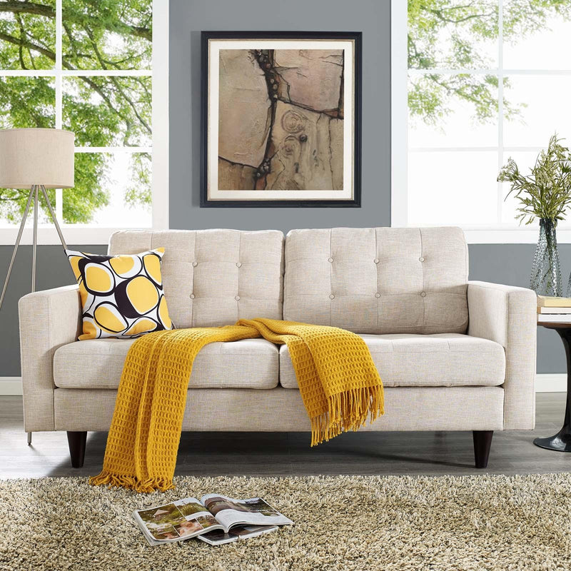 Modway Furniture Empress Stationary Fabric Loveseat EEI-1547-BEI IMAGE 4