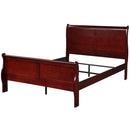 Acme Furniture Louis Philippe Twin Sleigh Bed 23760T IMAGE 2