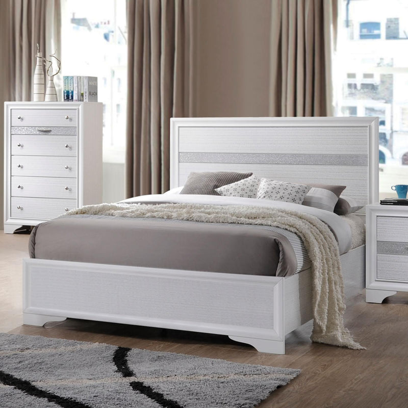 Acme Furniture Naima Twin Panel Bed 25760T IMAGE 1