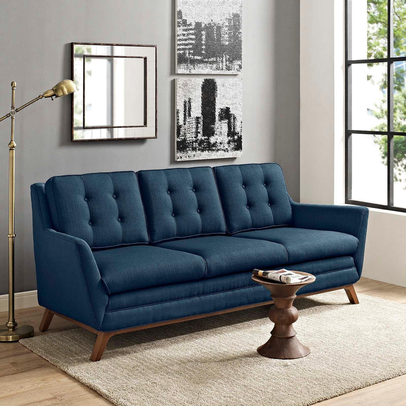 Modway Furniture Beguile Stationary Fabric Sofa EEI-1800-AZU IMAGE 5