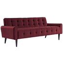 Modway Furniture Delve Stationary Fabric Sofa EEI-2456-MAR IMAGE 2