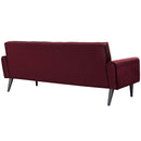 Modway Furniture Delve Stationary Fabric Sofa EEI-2456-MAR IMAGE 3