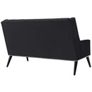 Modway Furniture Peruse Stationary Fabric Loveseat EEI-2462-BLK IMAGE 3